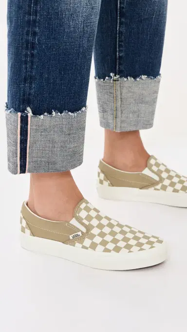 Vans Classic Slip On Sneakers Color Th Checkerboard Incense M 5.5/ W 7 | Thumbnail 3 Vans Classic Slip On Sneakers Color Th Checkerboard Incense M 5.5/ W 7 | Thumbnail 3