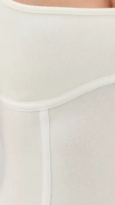 Fleur du Mal Cotton Scoop Neck Thong Bodysuit | Thumbnail 6 Fleur du Mal Cotton Scoop Neck Thong Bodysuit | Thumbnail 6