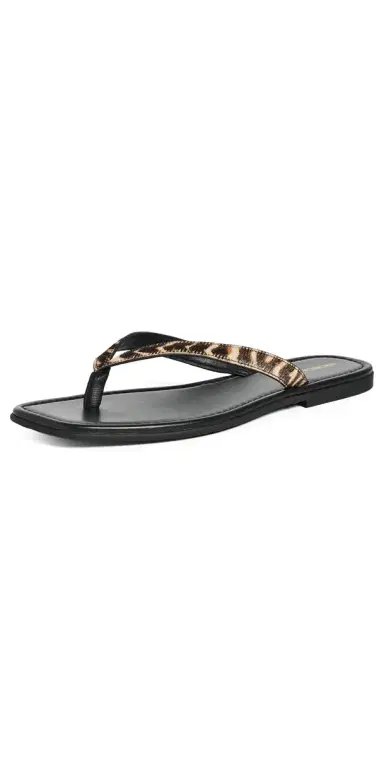 Veronica Beard Clea Sandals ziger brown | Thumbnail 1 Veronica Beard Clea Sandals ziger brown | Thumbnail 1