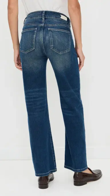 DL1961 Karmine Refined Wide Leg High Rise Maternity Jeans Clearwater (Highluxe) | Thumbnail 3 DL1961 Karmine Refined Wide Leg High Rise Maternity Jeans Clearwater (Highluxe) | Thumbnail 3