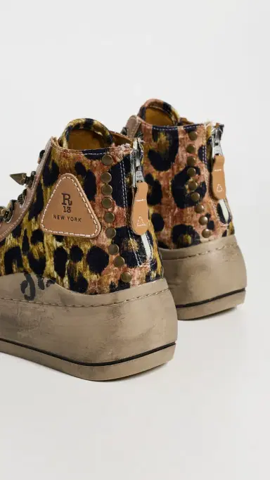 R13 Kurt High Top Sneakers | Thumbnail 4 R13 Kurt High Top Sneakers | Thumbnail 4