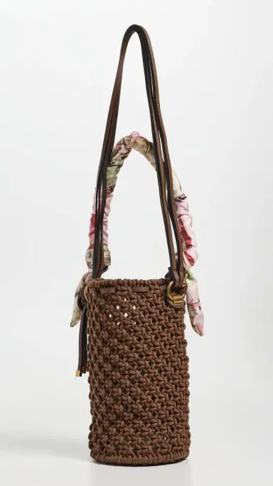 FARM Rio Macrame Shoulder Bag Walnut One Size | Thumbnail 4 FARM Rio Macrame Shoulder Bag Walnut One Size | Thumbnail 4