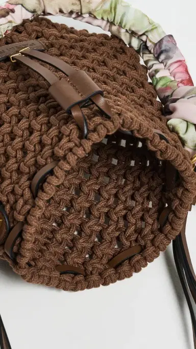 FARM Rio Macrame Shoulder Bag Walnut One Size | Thumbnail 6 FARM Rio Macrame Shoulder Bag Walnut One Size | Thumbnail 6