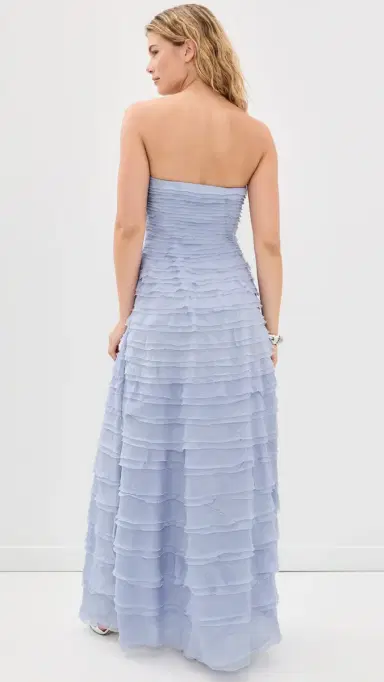 AMUR Pepper Layered Gown Moonjelly | Thumbnail 3 AMUR Pepper Layered Gown Moonjelly | Thumbnail 3
