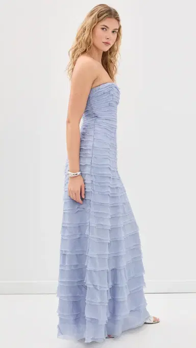 AMUR Pepper Layered Gown Moonjelly | Thumbnail 4 AMUR Pepper Layered Gown Moonjelly | Thumbnail 4