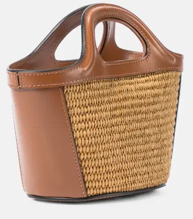 Marni Tropical Summer Micro raffia tote | Thumbnail 3 Marni Tropical Summer Micro raffia tote | Thumbnail 3