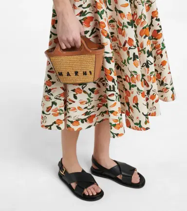 Marni Tropical Summer Micro raffia tote | Thumbnail 4 Marni Tropical Summer Micro raffia tote | Thumbnail 4