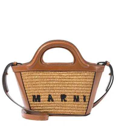 Marni Tropical Summer Micro raffia tote | Thumbnail 1 Marni Tropical Summer Micro raffia tote | Thumbnail 1