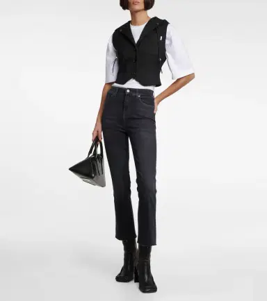 7 For All Mankind Slim Kick high-rise jeans | Thumbnail 3 7 For All Mankind Slim Kick high-rise jeans | Thumbnail 3