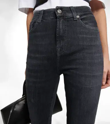 7 For All Mankind Slim Kick high-rise jeans | Thumbnail 4 7 For All Mankind Slim Kick high-rise jeans | Thumbnail 4