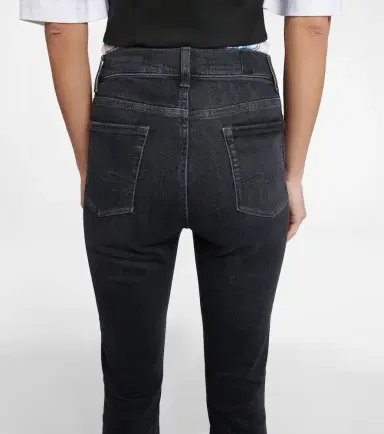 7 For All Mankind Slim Kick high-rise jeans | Thumbnail 5 7 For All Mankind Slim Kick high-rise jeans | Thumbnail 5