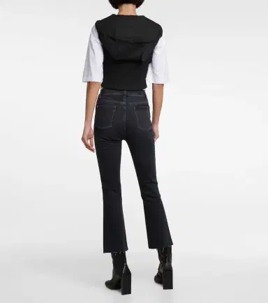 7 For All Mankind Slim Kick high-rise jeans | Thumbnail 6 7 For All Mankind Slim Kick high-rise jeans | Thumbnail 6