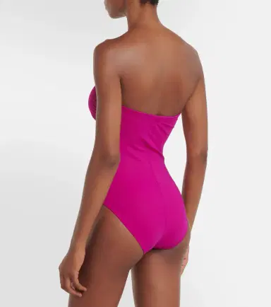 Karla Colletto Basics ruched swimsuit | Thumbnail 5 Karla Colletto Basics ruched swimsuit | Thumbnail 5