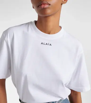 Alaïa Alaïa Fluid cotton jersey bodysuit | Thumbnail 3 Alaïa Alaïa Fluid cotton jersey bodysuit | Thumbnail 3