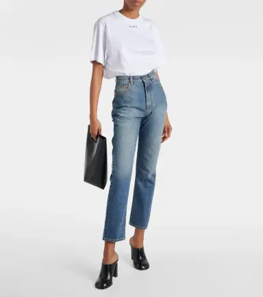 Alaïa Alaïa Fluid cotton jersey bodysuit | Thumbnail 4 Alaïa Alaïa Fluid cotton jersey bodysuit | Thumbnail 4