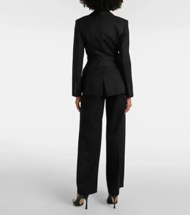 Nina Ricci Wool gabardine blazer | Thumbnail 5 Nina Ricci Wool gabardine blazer | Thumbnail 5