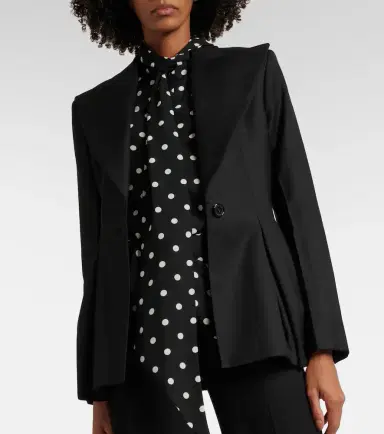 Nina Ricci Wool gabardine blazer | Thumbnail 6 Nina Ricci Wool gabardine blazer | Thumbnail 6