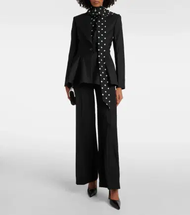 Nina Ricci Wool gabardine blazer | Thumbnail 7 Nina Ricci Wool gabardine blazer | Thumbnail 7