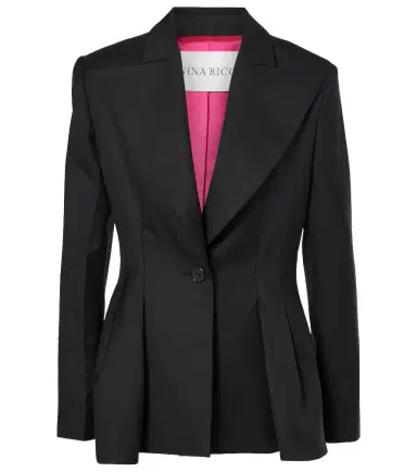 Nina Ricci Wool gabardine blazer | Thumbnail 1 Nina Ricci Wool gabardine blazer | Thumbnail 1