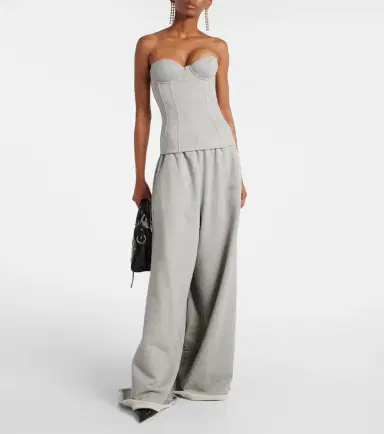 Vetements Oversized cotton-blend jersey sweatpants | Thumbnail 5 Vetements Oversized cotton-blend jersey sweatpants | Thumbnail 5