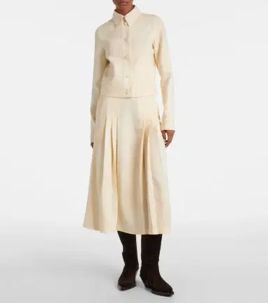 Gabriela Hearst Tereza short virgin wool jacket | Thumbnail 2 Gabriela Hearst Tereza short virgin wool jacket | Thumbnail 2