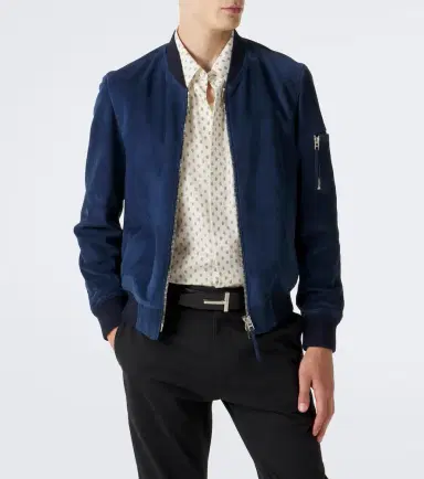 Tom Ford Suede bomber jacket | Thumbnail 5 Tom Ford Suede bomber jacket | Thumbnail 5