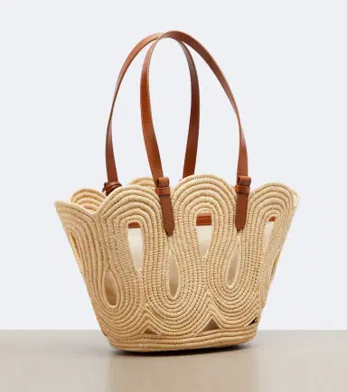 Aquazzura Artiste Medium raffia tote bag | Thumbnail 4 Aquazzura Artiste Medium raffia tote bag | Thumbnail 4