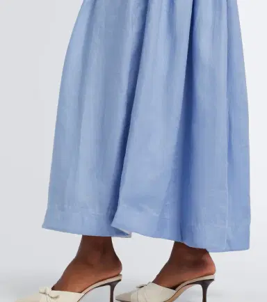 Agua by Agua Bendita Barbara embroidered linen maxi dress | Thumbnail 3 Agua by Agua Bendita Barbara embroidered linen maxi dress | Thumbnail 3