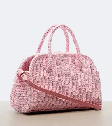 Jacquemus Turismo Small raffia-effect bowling bag | Thumbnail 2 Jacquemus Turismo Small raffia-effect bowling bag | Thumbnail 2