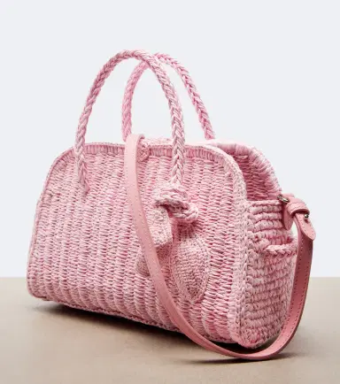 Jacquemus Turismo Small raffia-effect bowling bag | Thumbnail 4 Jacquemus Turismo Small raffia-effect bowling bag | Thumbnail 4