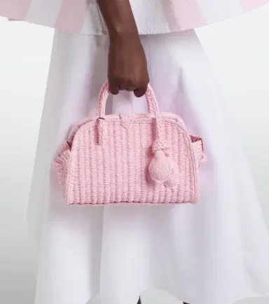 Jacquemus Turismo Small raffia-effect bowling bag | Thumbnail 6 Jacquemus Turismo Small raffia-effect bowling bag | Thumbnail 6