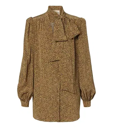 Valentino Leopard print silk blouse | Thumbnail 1 Valentino Leopard print silk blouse | Thumbnail 1