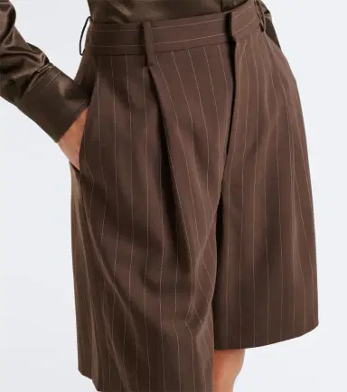Ralph Lauren Collection Striped wool shorts | Thumbnail 3 Ralph Lauren Collection Striped wool shorts | Thumbnail 3