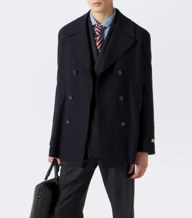 Canali Wool peacoat | Thumbnail 2 Canali Wool peacoat | Thumbnail 2