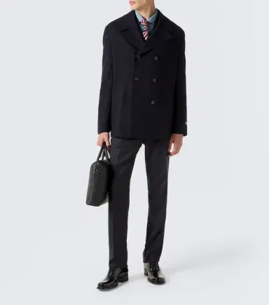 Canali Wool peacoat | Thumbnail 6 Canali Wool peacoat | Thumbnail 6