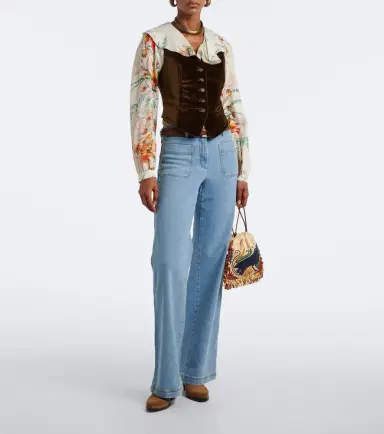 Etro Cotton velvet vest | Thumbnail 4 Etro Cotton velvet vest | Thumbnail 4