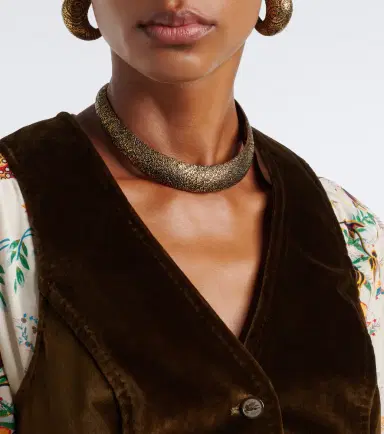 Etro Cotton velvet vest | Thumbnail 5 Etro Cotton velvet vest | Thumbnail 5