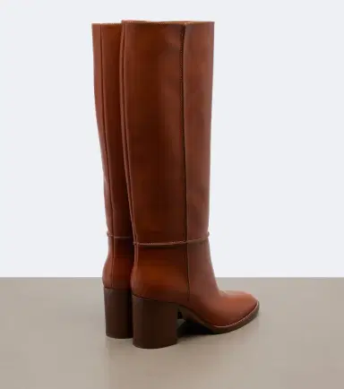 Gianvito Rossi Leather knee-high boots | Thumbnail 4 Gianvito Rossi Leather knee-high boots | Thumbnail 4