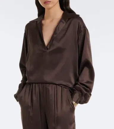 Tom Ford Silk satin blouse | Thumbnail 3 Tom Ford Silk satin blouse | Thumbnail 3