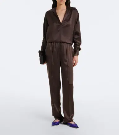 Tom Ford Silk satin blouse | Thumbnail 6 Tom Ford Silk satin blouse | Thumbnail 6