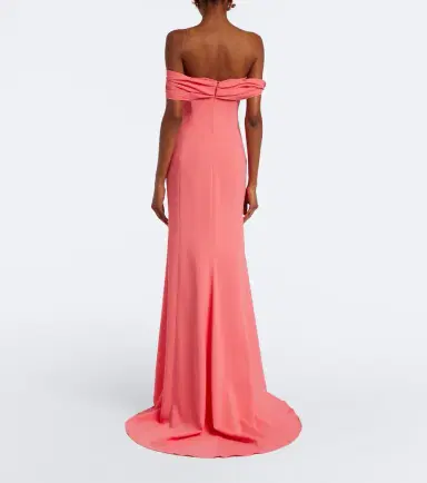 Oscar de la Renta Off-shoulder gown | Thumbnail 5 Oscar de la Renta Off-shoulder gown | Thumbnail 5