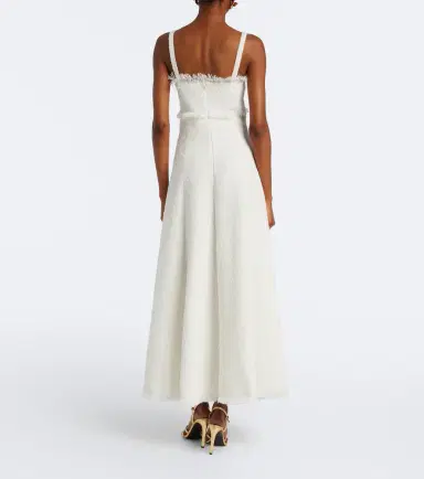Oscar de la Renta Tweed midi dress | Thumbnail 2 Oscar de la Renta Tweed midi dress | Thumbnail 2