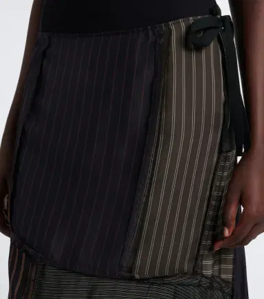 Maison Margiela Patchwork striped maxi skirt | Thumbnail 5 Maison Margiela Patchwork striped maxi skirt | Thumbnail 5