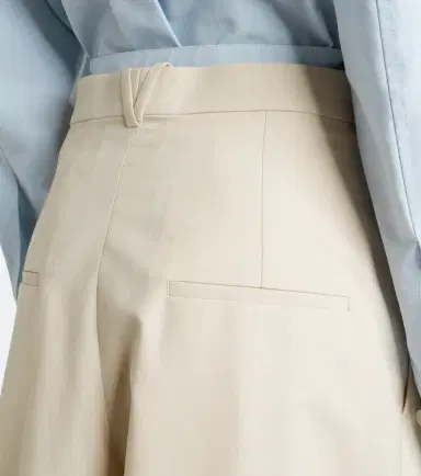 Bottega Veneta Wool and cotton wide-leg pants | Thumbnail 2 Bottega Veneta Wool and cotton wide-leg pants | Thumbnail 2