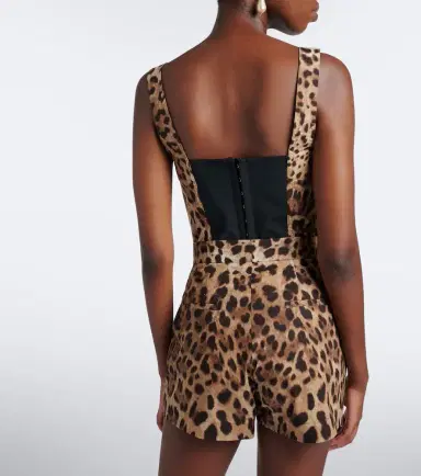 Dolce & Gabbana Leopard-print cotton shorts | Thumbnail 6 Dolce & Gabbana Leopard-print cotton shorts | Thumbnail 6