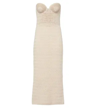 Magda Butrym Crochet cotton corset dress | Thumbnail 1 Magda Butrym Crochet cotton corset dress | Thumbnail 1
