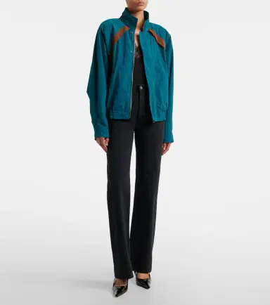 Saint Laurent Cassandre technical faille jacket | Thumbnail 3 Saint Laurent Cassandre technical faille jacket | Thumbnail 3