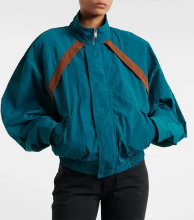 Saint Laurent Cassandre technical faille jacket | Thumbnail 6 Saint Laurent Cassandre technical faille jacket | Thumbnail 6