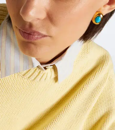 Déhanche Déhanche Stone embellished stud earrings | Thumbnail 5 Déhanche Déhanche Stone embellished stud earrings | Thumbnail 5