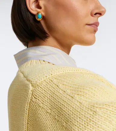 Déhanche Déhanche Stone embellished stud earrings | Thumbnail 6 Déhanche Déhanche Stone embellished stud earrings | Thumbnail 6